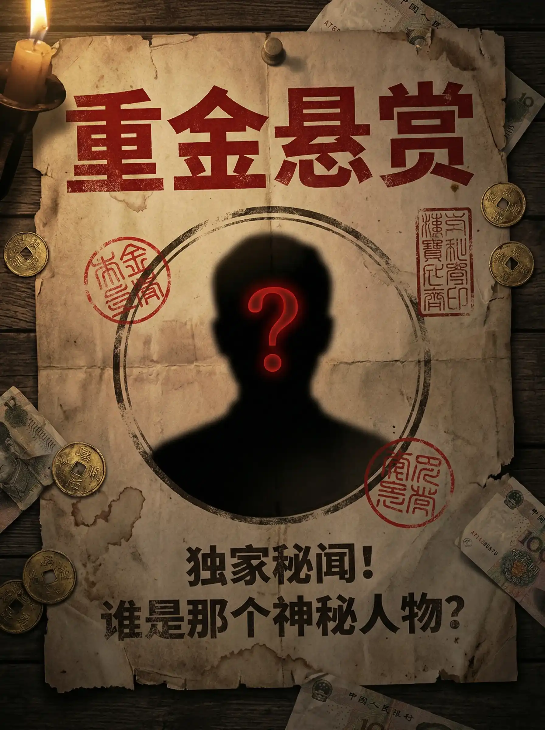 开心色网 - 重金悬赏线索征集令